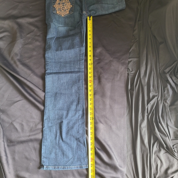 Disney Park Embroidered Authentic Women's Blue Jeans Size 10 Mickey Mouse - Picture 7 of 7